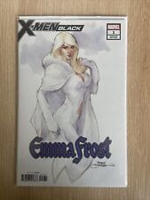 X-MEN BLACK EMMA FROST #1 TERRY DODSON VARIANT COVER C 2018 white queen picture