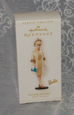 Hallmark Keepsake Ornament Evening Splendor Barbie Limited Gold 2006 13th in Ser picture