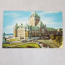 Vintage Postcard 1975 Chateau Frontenac Quebec Canada Stamped Posted picture
