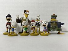 Disney Ducktails Launchpad Donald Duck Scrooge McDuck et al, 8 Piece Figure Set picture