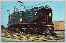 Postcard Train Canadian National Railway Box Cab Electric #185 Z-4-A  Montreal picture
