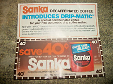 Vintage Sanka Coffee Advertising Coupon picture