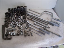 Huge Lot Of Sockets- Ratchets - Exts- Impact Sockets & More All USA 100+pc 20+lb picture
