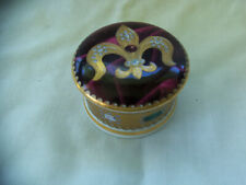 Fleur De Lys Historical Royal Palaces  Fine Bone China Trinket Box/Ring Box picture