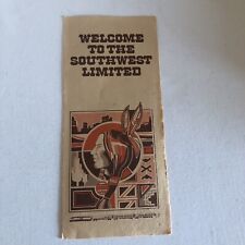 JUNE 1976 AMTRAK WELCOME ABOARD THE SOUTHWEST LIMITED BROCHURE   #9 picture