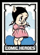 1977 Monty Gum Comic Heroes #49 Petunia Pig picture
