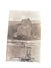 Vintage Postcard 1940s CASTLE ROCK Columbia River Highway OREGON  RPPC picture