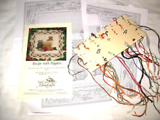 Longaberger Recipe with Peppers Cross Stitch Pattern only from the Homestead GUC picture