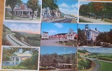 LOT of 9  BEDFORD, PENNSYLVANIA     Vintage  PA Postcards picture