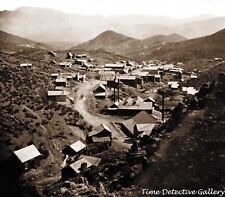 Overview of Silver City, Nevada - 1860s - Historic Photo Print picture