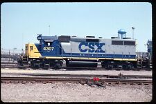 Original Railroad Slide - CSXT 4307 Baltimore MD 6-18-1995 picture