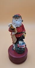 Vintage Seymour Mann 1980s Wind Up Musical Santa Checking List picture