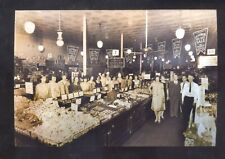 REAL PHOTO SPRINGFIELD MISSOURI WOOLWORTH STORE INTERIOR POSTCARD COPY picture