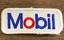 Vintage Mobil Gas Oil Patch Embroidered Logo Clothes Jeans Jacket 3” picture