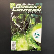 Green Lantern Rebirth 1 SIGNED Ethan Van Sciver DC 2004 Geoff Johns comic book picture