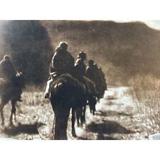 RPPC Post Card THE VANISHING RACE Native American picture