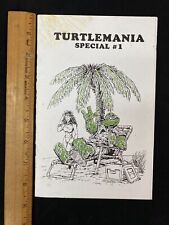 1986 Teenage Mutant Ninja Turtles Turtlemania Special #1 Anniversary Book 53024 picture