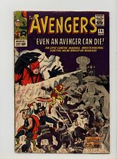 Avengers 14 VG+ 1st App. Ogor & Dr. Hjarmal Svenson 1965 picture