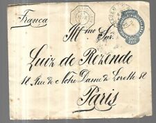 BRAZIL Letter of 13 February 1901 from Rio de Janeiro to Paris picture