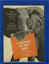 A World Of His Own 2020 Rittenhouse Twilight Zone Archives card #J100 picture