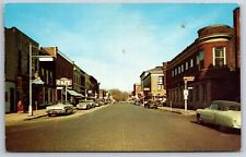 Rochelle Illinois~Main Street~Lincoln Highway~Cafe~Coast to Coast~1950 Cars picture