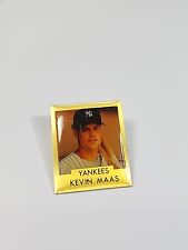 Kevin Maas Pin New York Yankees ACE Novelty '91 MVP Series Stats on Back picture