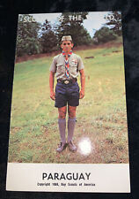 Paraguay - Scouts of the World - Boy Scouts 1960's Unused Postcard picture