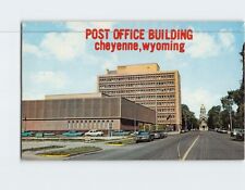 Postcard Post Office Building Cheyenne Wyoming USA picture