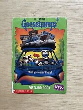 1997 Goosebumps Scholastic R.L. Stine Card - Wish You Weren’t Here picture