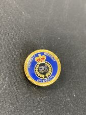 Canadian National Railway CN POLICE Crown  Lapel Hat Honesty Integrity Respect picture