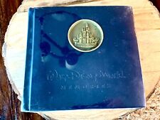 NEW Disney Memories Castle Medallion Scrapbook/Photo Album -- Holds 200 Photos picture