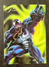 Venom 1994 Flair Fleer Marvel Power Blast 7 Of 18 Insert Card Origin Anime Vtg picture