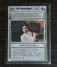 1996 Star Wars Game Card Princess Leah (Green) SP picture