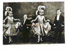 Kobel Photo Carnival Sideshow Glassners Midget Troupe Two Men Two Women Dancing picture