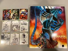 CYBERFROG DALE KEOWN Trading Card set + BINDER picture