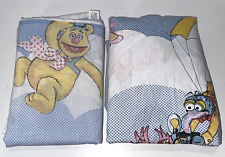 Vintage 1981 Muppets Twin Flat & Fitted Sheet Set  SKY JINKS Martex Henson picture