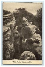 1913 White Rocks, Uniontown Pennsylvania PA Antique Unposted Postcard picture