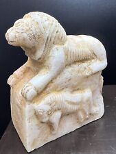 Ancient Near Eastern Statue,marble Stone Animal Rare Statue Central Asia picture