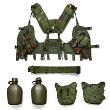 USGI Enhanced Tactical Load Bearing Vest Complete Kit BDU 