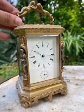 Rare carriage clock french Duplex Chronometer escapement 1860 picture