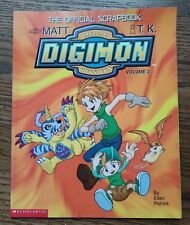 2000 Official Scrapbook Digimon Monsters Scholastic Volume 2, First Edition picture