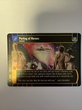 Star Wars TCG WOTC Parting of Heroes FOIL NM picture