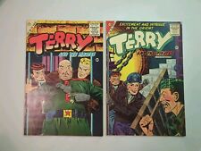 Terry And The Pirates #27 And #28 Charlton Comics 1955, Great Condition   picture