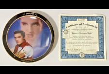 Elvis Presley JANURARY Calendar Plate Suspicious Minds Nate Giorgio W/. COA picture