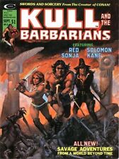 KULL AND THE BARBARIANS #3 VG, Howard Chaykin, Marvel Magazine 1975 Stock Image picture