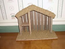 ROMAN -LED-LIGHTED STABLE -NIB-BATTERY OPERATED-NOT INCLUDED-10