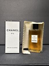 Rare Vintage Chanel No 5 Eau De Cologne Collectible Bottle 4 Fl Oz New York  picture