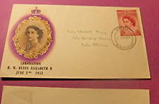 1953 Coronation Of Elizabeth II - FDC - Rhodesia Envelope and Card picture