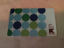 KMART Dots, Shades of Blue and Green ( 2006 ) Foil Gift Card ( $0 ) picture