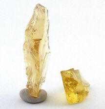 10.64 Gram Two Heliodor Golden Beryl Facet Gem Stone Gemstone Rough EBS1925OTH picture